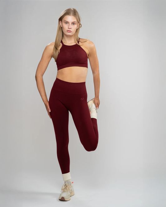 CORE TOP IN  WINE RED
