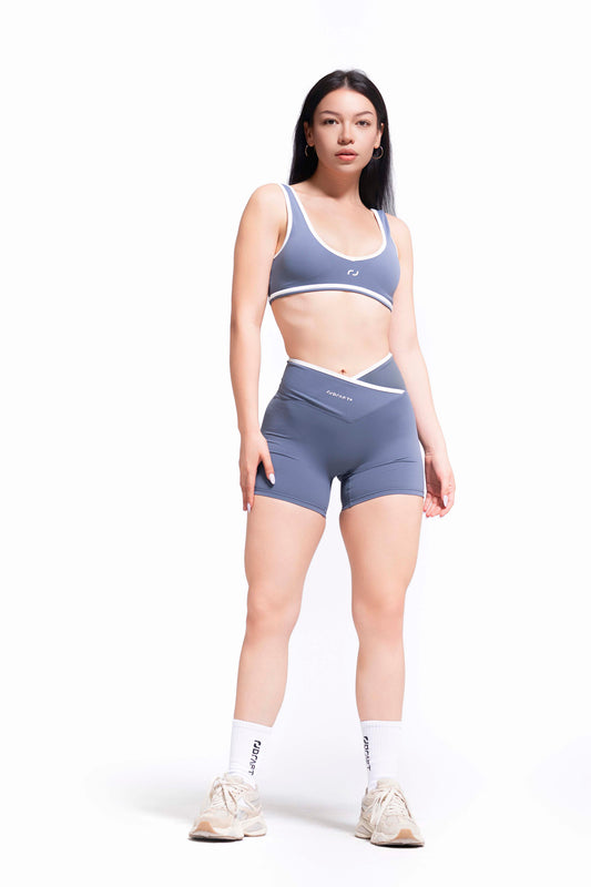 HALO SHORT BLUE GRAY