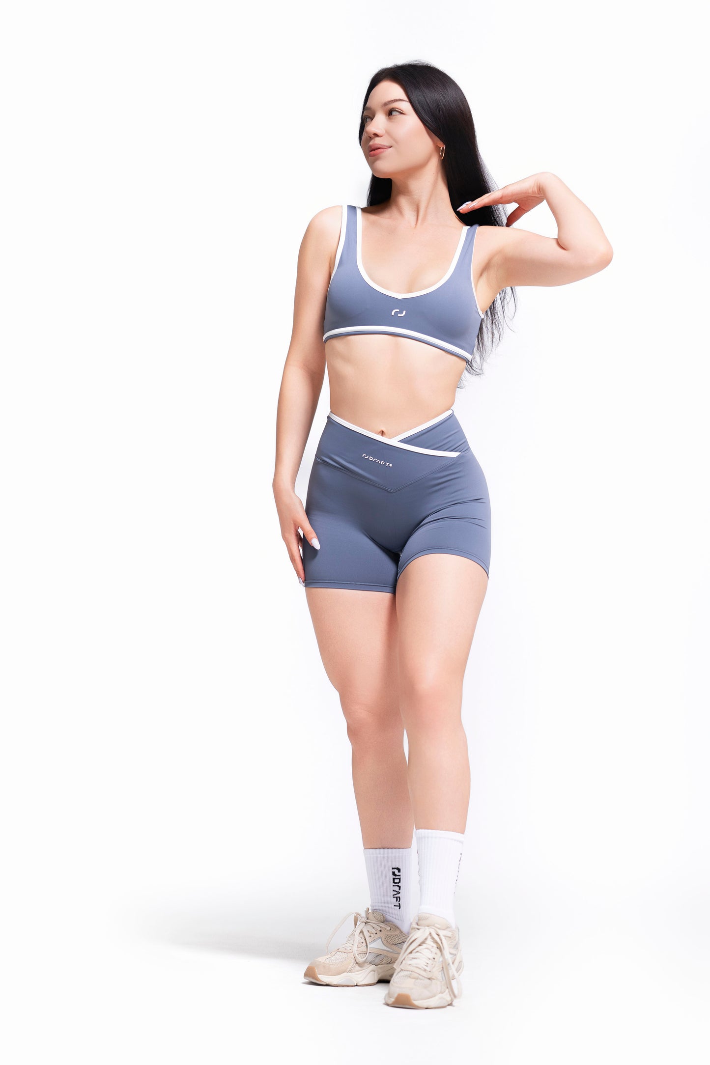 HALO SHORT BLUE GRAY