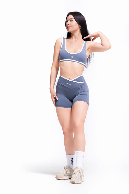 HALO SHORT BLUE GRAY