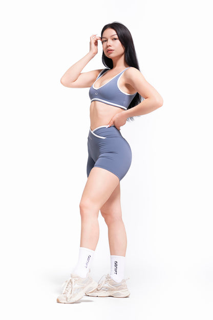 HALO SHORT BLUE GRAY