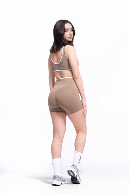 HALO SHORT COCOA