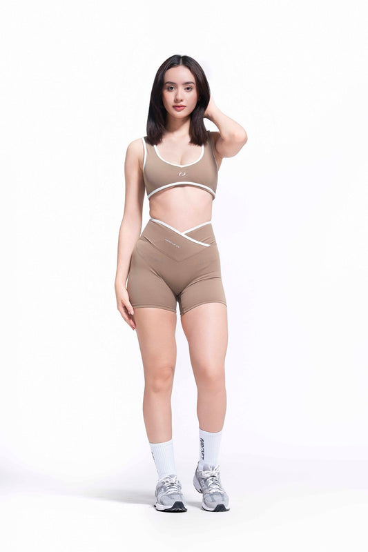 HALO SHORT COCOA