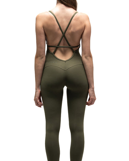 LONG SUIT IN MILITARY GREEN