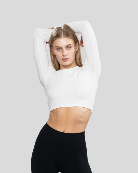 LONG SLEEVE IN SOFT WHITE